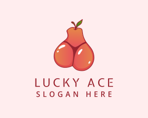 Fruit Bikini Thong logo design