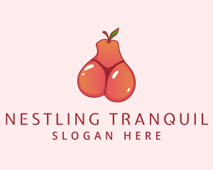 Fruit Bikini Thong logo design