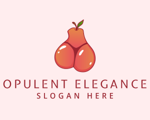 Fruit Bikini Thong logo design