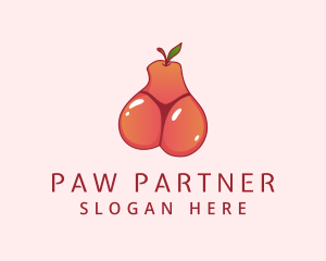 Fruit Bikini Thong logo design