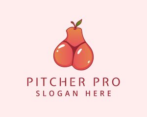 Fruit Bikini Thong logo design