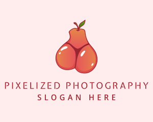 Fruit Bikini Thong logo design