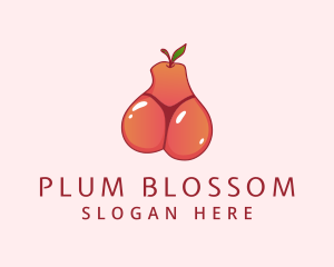 Fruit Bikini Thong logo design