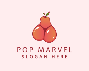 Fruit Bikini Thong logo design