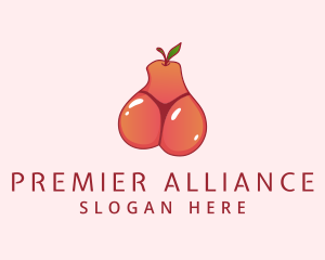 Fruit Bikini Thong logo design