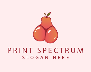 Fruit Bikini Thong logo design