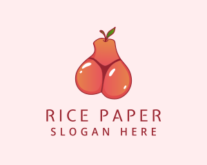 Fruit Bikini Thong logo design