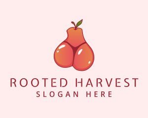 Fruit Bikini Thong logo design