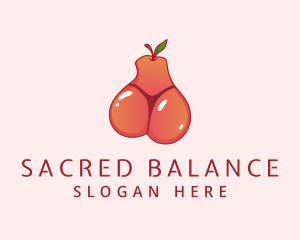 Fruit Bikini Thong logo design