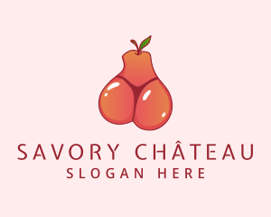 Fruit Bikini Thong logo design