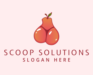 Fruit Bikini Thong logo design