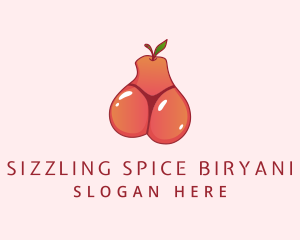 Fruit Bikini Thong logo design