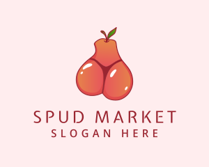 Fruit Bikini Thong logo design