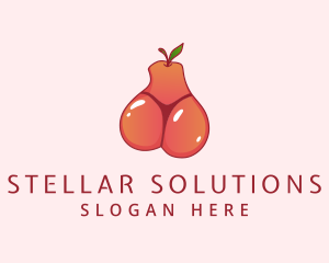 Fruit Bikini Thong logo design