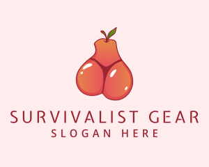 Fruit Bikini Thong logo design