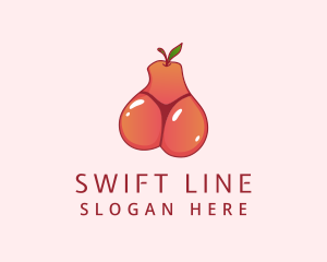 Fruit Bikini Thong logo design