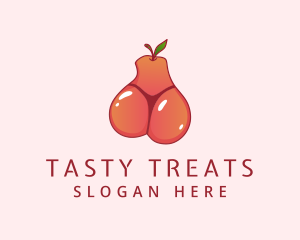 Fruit Bikini Thong logo design