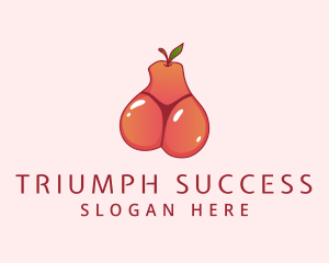 Fruit Bikini Thong logo design