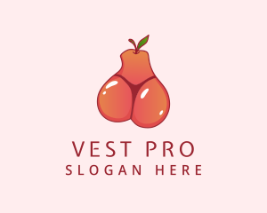 Fruit Bikini Thong logo design