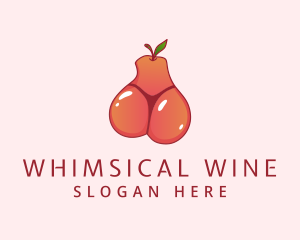 Fruit Bikini Thong logo design