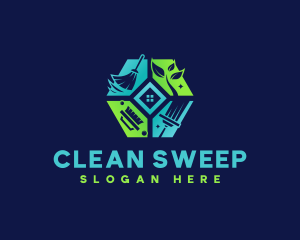 Housekeeping Cleaning Chores logo design