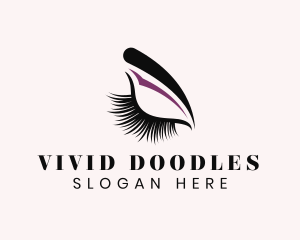 Beauty Cosmetic Eye logo design