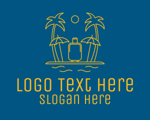 Golden Island Luggage  logo