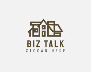 Modern Architectural House logo