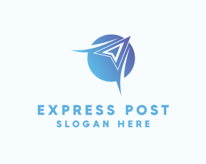 Global Arrow Express Logistics logo design