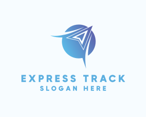 Global Arrow Express Logistics logo design