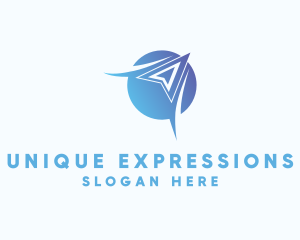 Global Arrow Express Logistics logo design