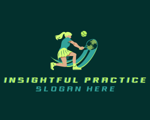 Woman Tennis League logo