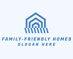 Home Residence Property logo design