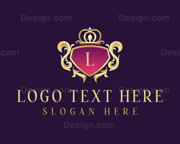 Luxury Royal Shield Logo