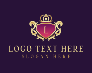 Luxury Royal Shield logo