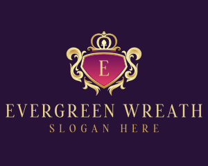 Luxury Royal Shield logo design