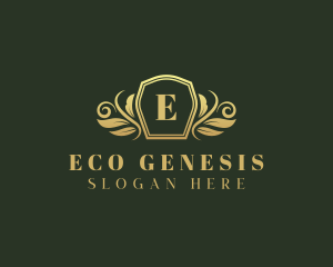 Upscale Eco Boutique logo design