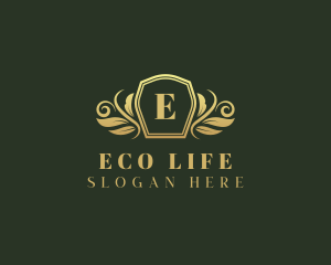 Upscale Eco Boutique logo design