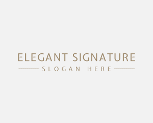 Elegant Professional Business logo design