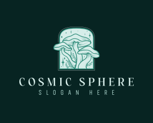 Cosmic Magic Mushroom logo design