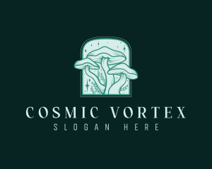 Cosmic Magic Mushroom logo design