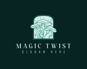 Cosmic Magic Mushroom logo design