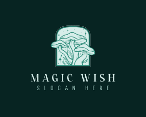 Cosmic Magic Mushroom logo design