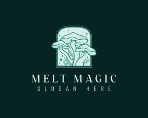 Cosmic Magic Mushroom logo design