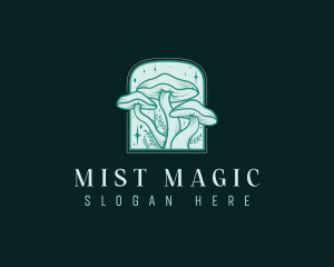 Cosmic Magic Mushroom logo design