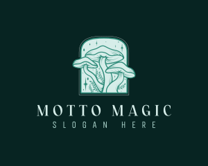 Cosmic Magic Mushroom logo design