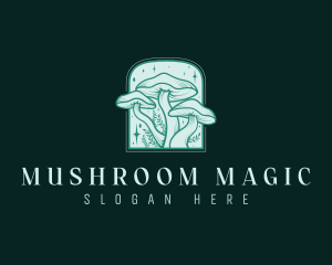 Cosmic Magic Mushroom logo design