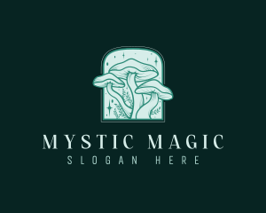 Cosmic Magic Mushroom logo design