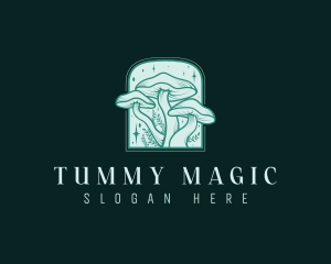 Cosmic Magic Mushroom logo design