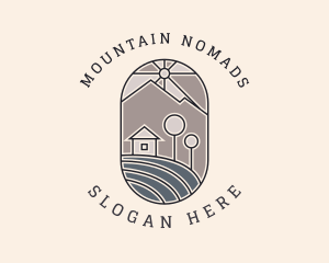 Sun Mountain Home  logo design